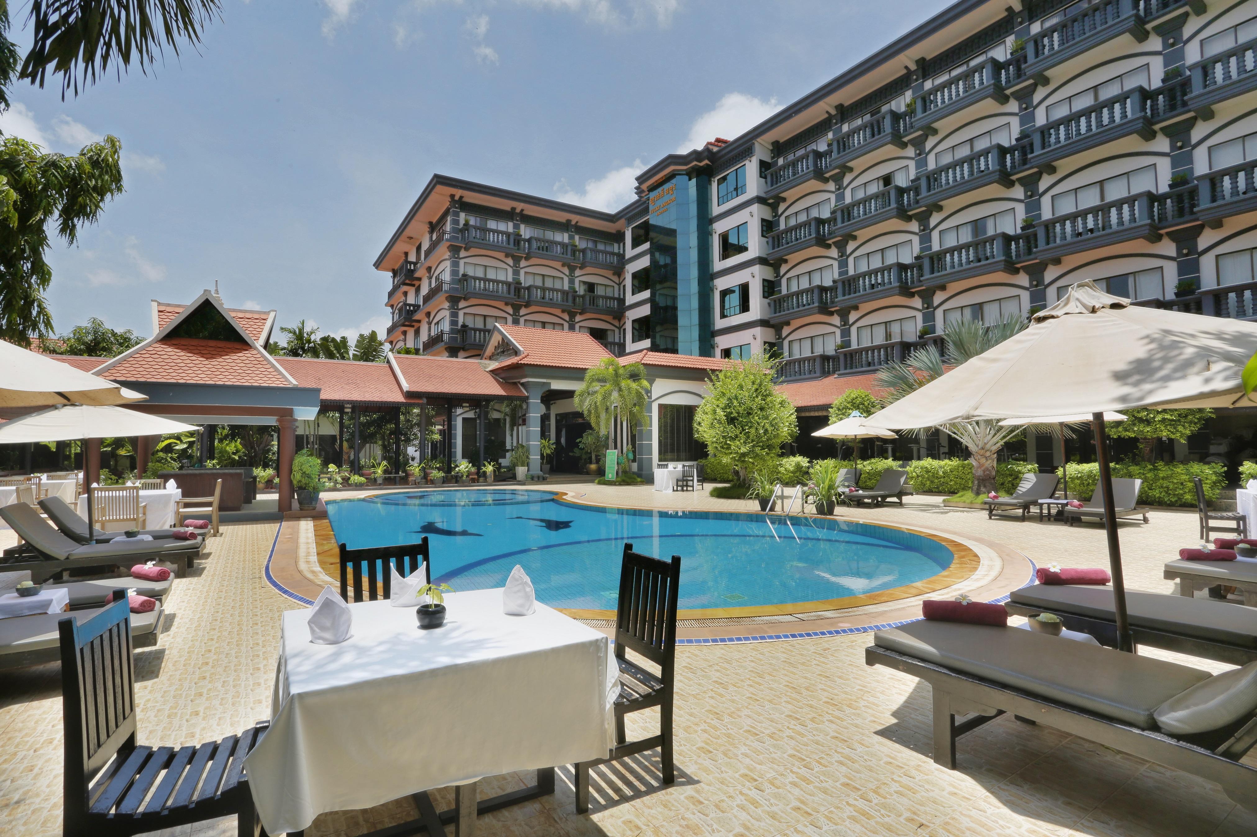 Lucky Angkor Hotel&Spa Siem Reap Exterior foto
